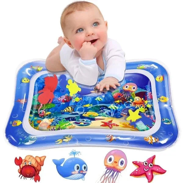 Inflatable Leakproof Water Mat For Kids / Inflatable Tummy Time Mat - Kiddo Wish